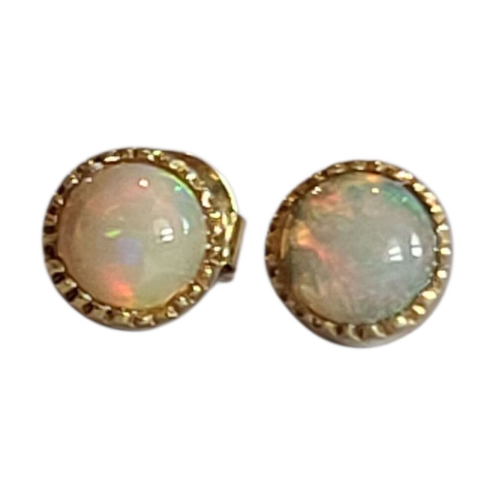 Opal Stud Earrings - image 7